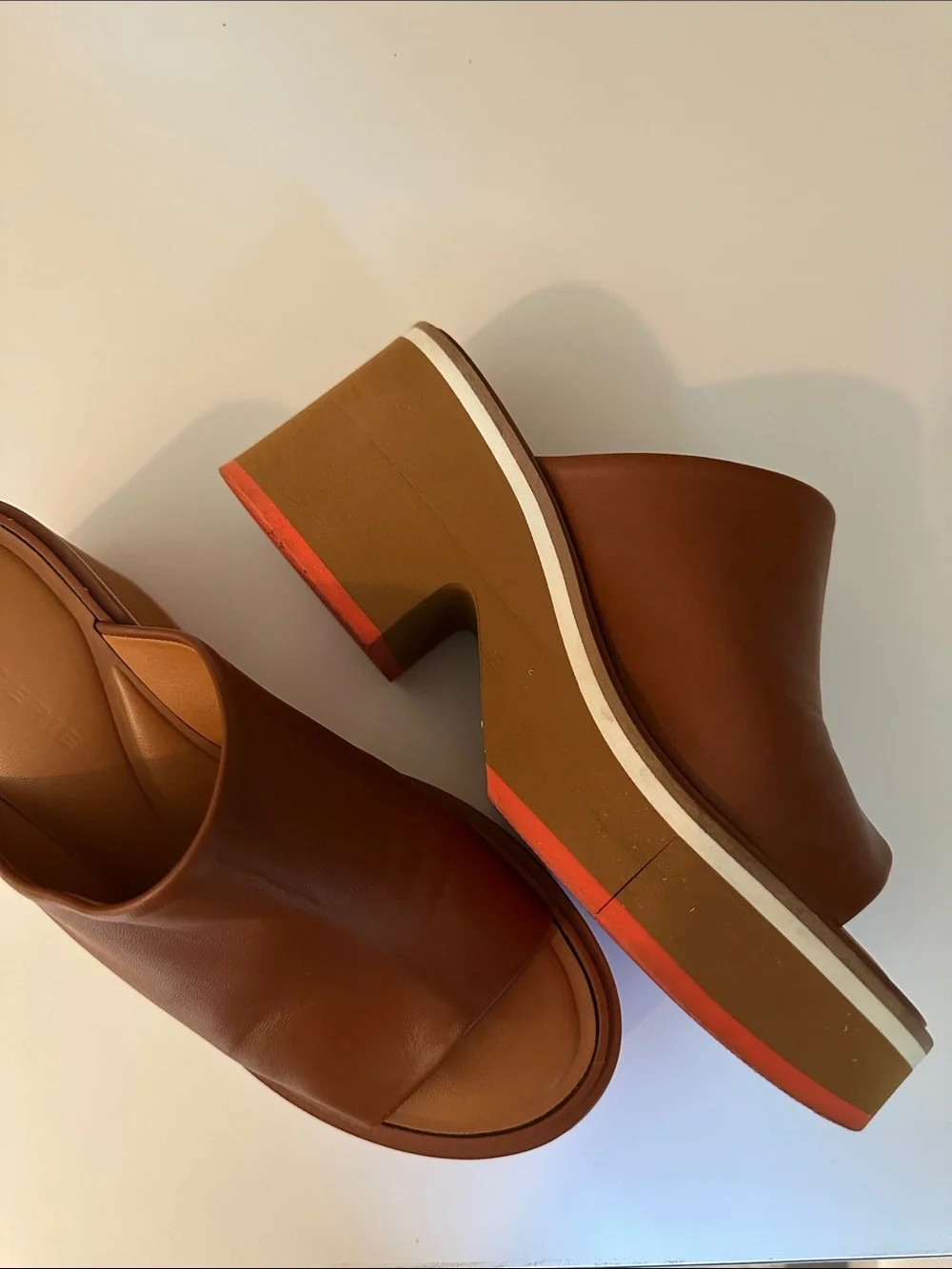 Robert Clergerie barely worn platforms